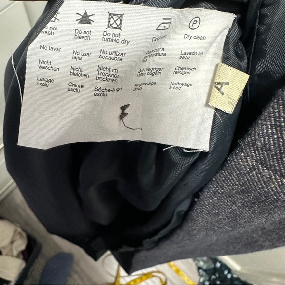 ESPRIT Sleeveless Denim look Dress. Size 10 - Picture 6 of 9